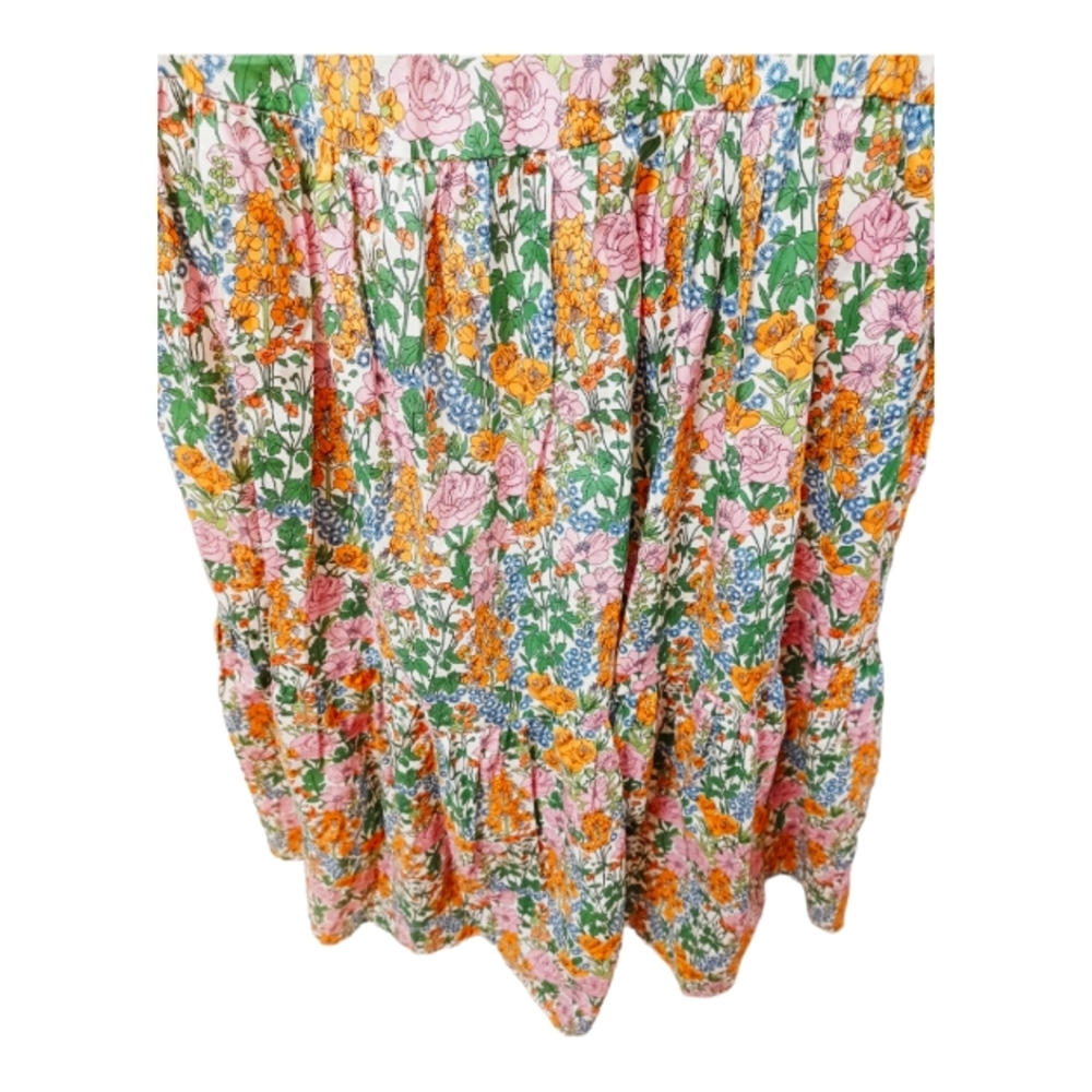 J. Crew Liberty Floral Faux Wrap Dress Size 6 - Picture 6 of 7